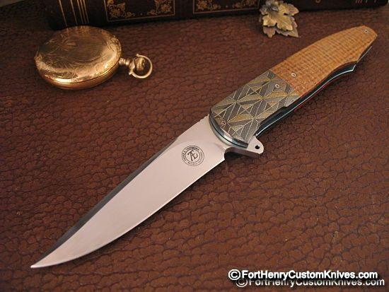 Andre Thorburn - Engraved Gentleman's Flipper