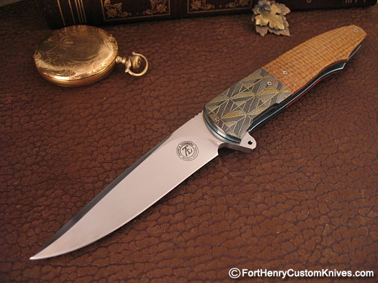 Andre Thorburn - Engraved Gentleman's Flipper