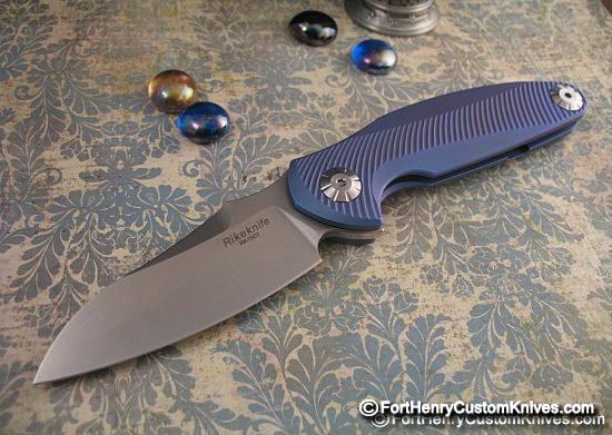 Rike Knife - Custom Anodized 1503 - M390