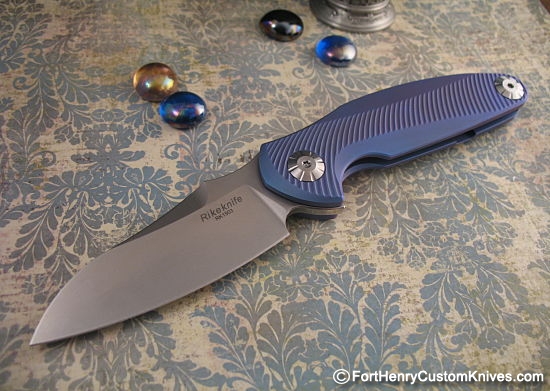 Rike Knife - Custom Anodized 1503 - M390