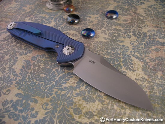 Rike Knife - Custom Anodized 1503 - M390 - Image 2