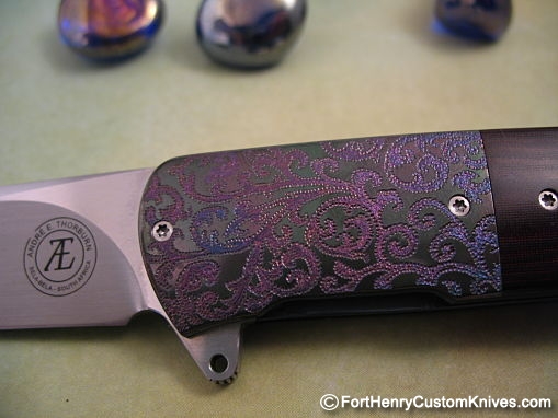 Andre Thorburn - Engraved Gentleman's Flipper - Image 5
