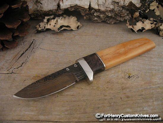 Herb Derr - NEW Neck Knife w/Mag Sheath