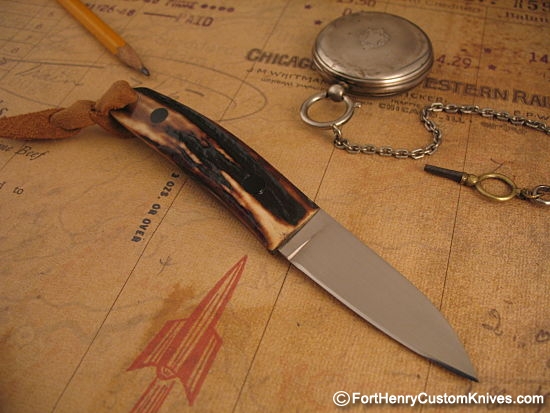 Hiroaki Ohta - Gentleman's Stag Belt Knife - Image 5