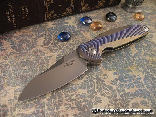 Rike Knife - Custom Anodized 1503 - M390