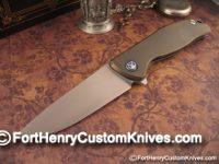 Shirogorov Knives - F95 Flipper - S90V (Bronze)