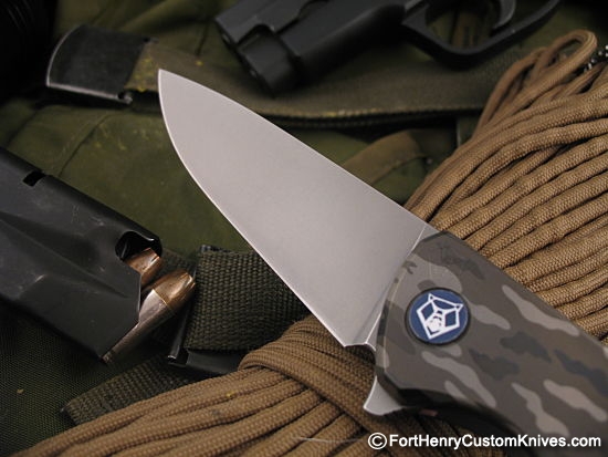Shirogorov Knives - F95 Flipper - M390 (Camo) - Image 4