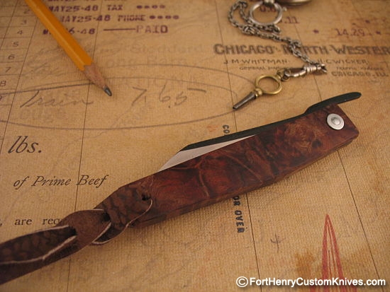 Hiroaki Ohta - Large Friction Folder (Walnut Burl) - Image 2