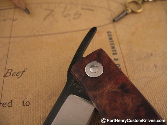 Hiroaki Ohta - Large Friction Folder (Walnut Burl) - Image 3