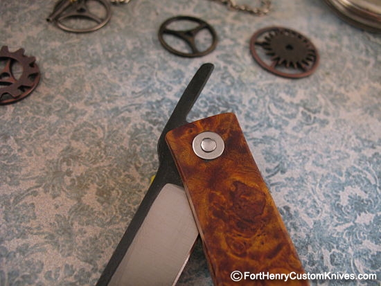 Hiroaki Ohta - Large Friction Folder (Buckeye Burl) - Image 3
