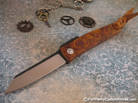 Hiroaki Ohta - Large Friction Folder (Buckeye Burl)