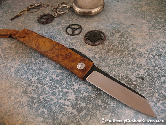 Hiroaki Ohta - Large Friction Folder (Buckeye Burl) - Image 6
