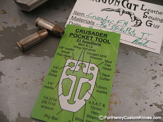 Dragon Cut - Fort Henry Exclusive - Strike Plate Pocket Tool - Image 7