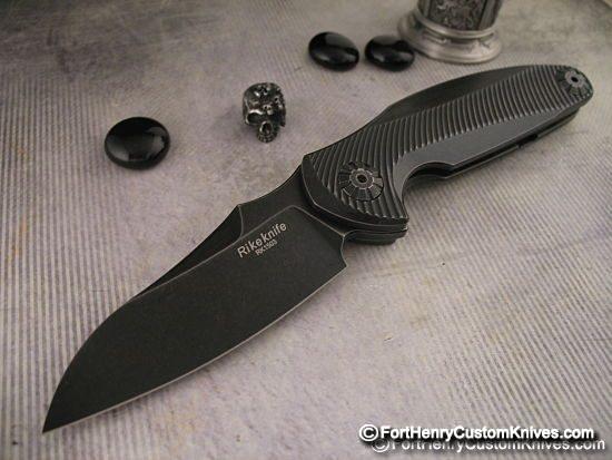 Rike Knife - 1503 - M390 Black Finish