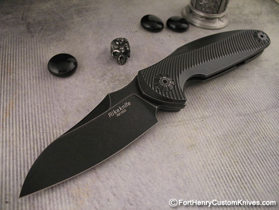 Rike Knife - 1503 - M390 Black Finish