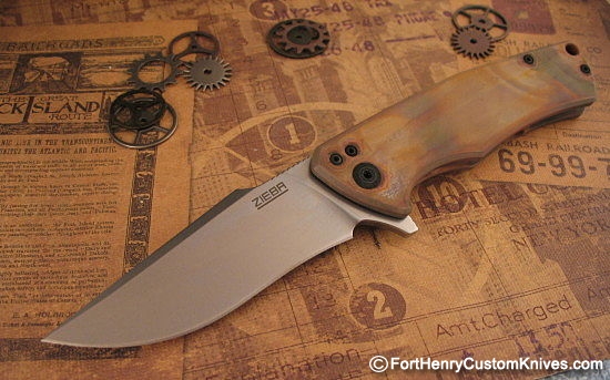 Michael Zieba - Copper S1 Flipper - Free Bead