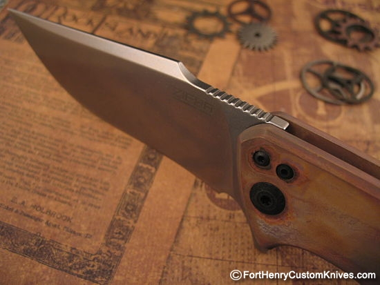 Michael Zieba - Copper S1 Flipper - Free Bead - Image 7