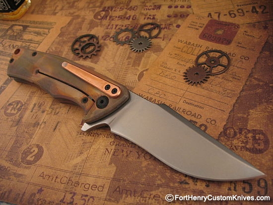 Michael Zieba - Copper S1 Flipper - Free Bead - Image 2