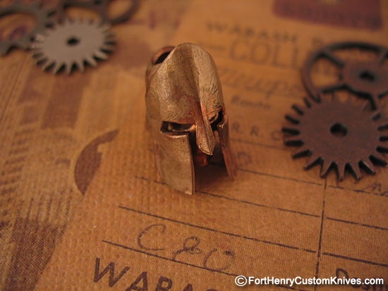 Michael Zieba - Copper S1 Flipper - Free Bead - Image 4