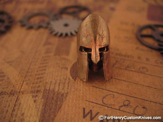 Michael Zieba - Copper S1 Flipper - Free Bead - Image 3