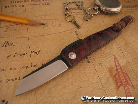 Hiroaki Ohta - Friction Folder - Stabilized Buckeye Burl