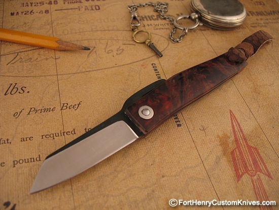 Hiroaki Ohta - Friction Folder - Stabilized Buckeye Burl