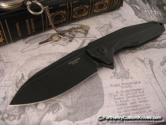 Rike Knife - 1504B - S35VN Blackwash