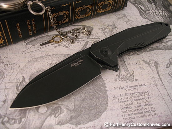 Rike Knife - 1504B - S35VN Blackwash