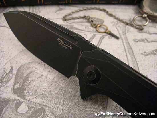 Rike Knife - 1504B - S35VN Blackwash - Image 6