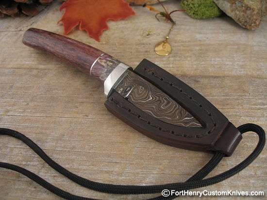 Herb Derr - NEW Neck Knife w/Mag Sheath
