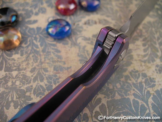 Rike Knife - Custom Anodized 1503 - M390 - Image 3