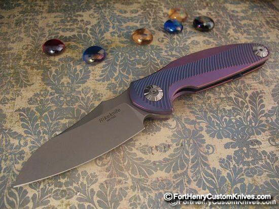 Rike Knife - Custom Anodized 1503 - M390