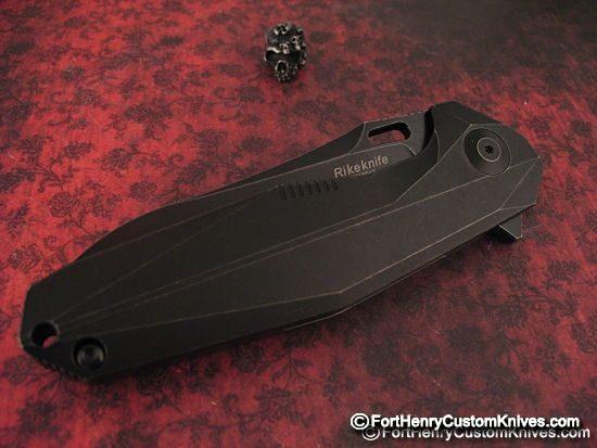 Rike Knife - 1504A - S35VN Blackwash - Image 6
