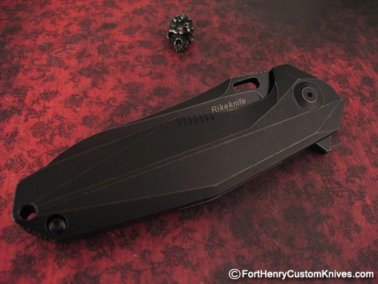 Rike Knife - 1504A - S35VN Blackwash - Image 6