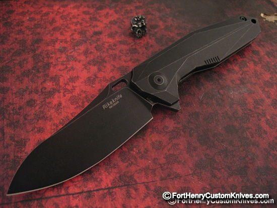 Rike Knife - 1504A - S35VN Blackwash