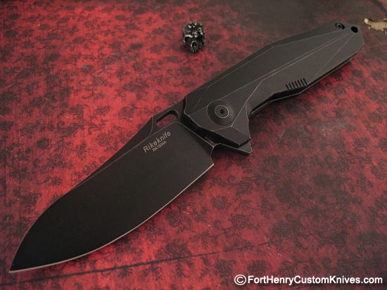 Rike Knife - 1504A - S35VN Blackwash