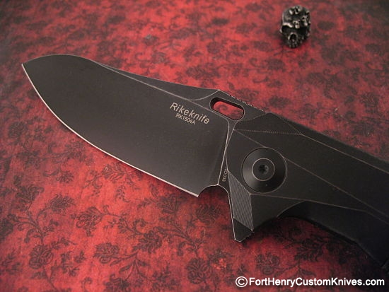 Rike Knife - 1504A - S35VN Blackwash - Image 4