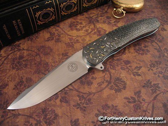 Andre Thorburn - Hand Engraved Zirc - Exclusive Flipper