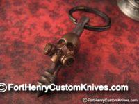 Michael Zieba - Lim Edition - Bronze Bead Keeper Keychain