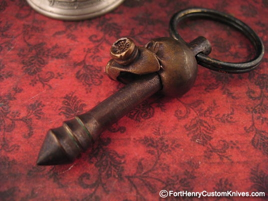 Michael Zieba - Lim Edition - Bronze Bead Keeper Keychain - Image 3