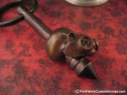 Michael Zieba - Lim Edition - Bronze Bead Keeper Keychain - Image 2