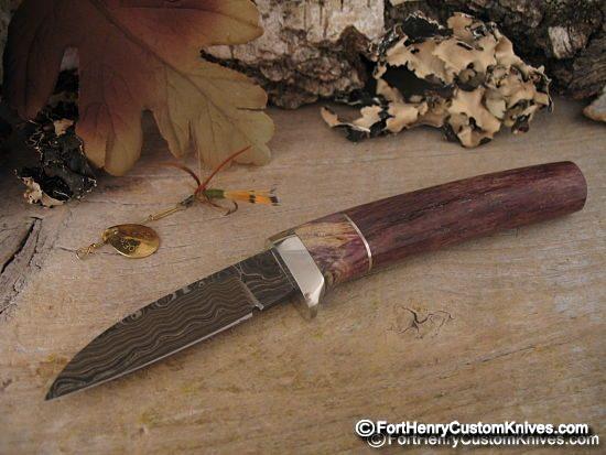 Herb Derr - NEW Neck Knife w/Mag Sheath