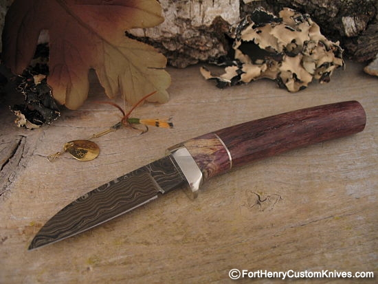 Herb Derr - NEW Neck Knife w/Mag Sheath