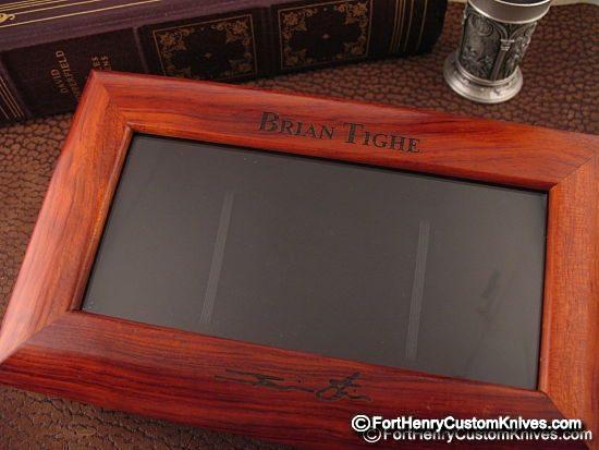 Custom Display Case - Brian Tighe
