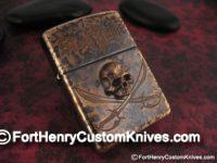Steel Flame - Custom Warrior Zippo