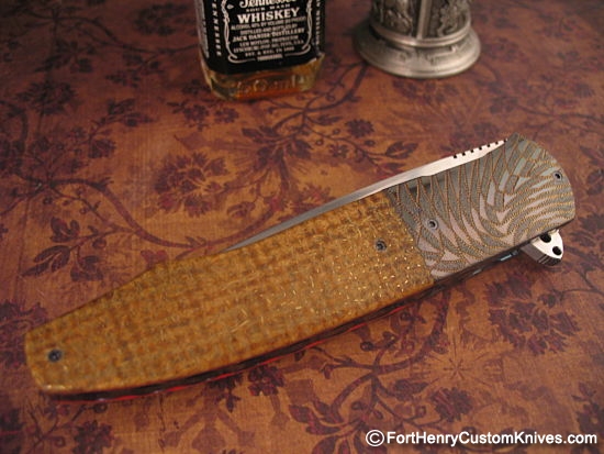 Andre Thorburn - Engraved Zirc - Gentleman's Flipper - Image 2