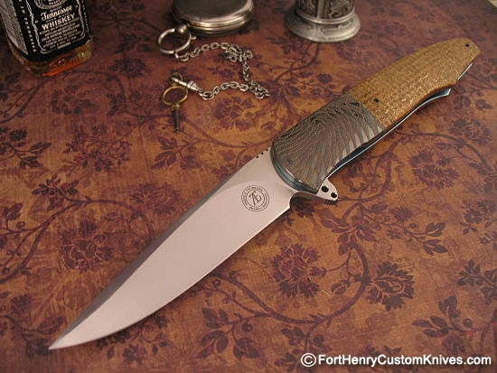 Andre Thorburn - Engraved Zirc - Gentleman's Flipper