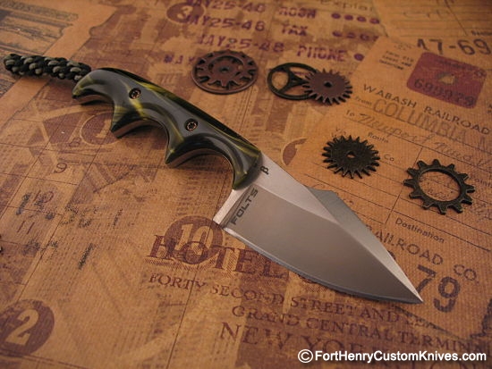 Alan Folts - Titanium Carved Harpoon Minimalist