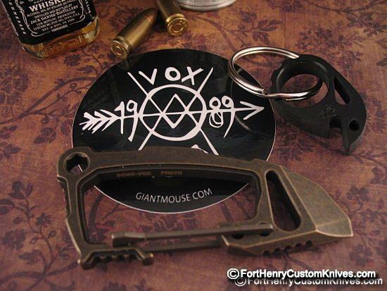 Vox Knives - Bronze HALO Carabiner - Prototype