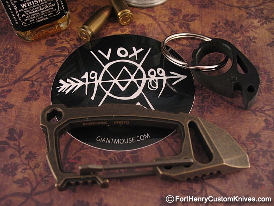 Vox Knives - Bronze HALO Carabiner - Prototype